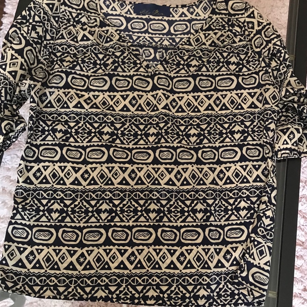 Aztec Design Blouse